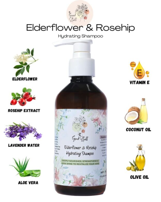 Elderflower & Rosehip Shampoo
