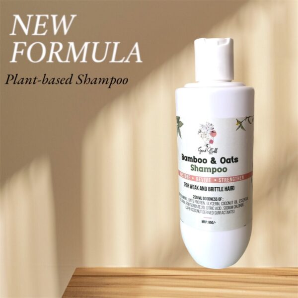 Bamboo and oats shampoo